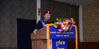 कठिन परिस्थितिमा पनि प्रहरी सुरक्षामा प्रतिबद्ध छः प्रहरी महानिरीक्षक कार्की