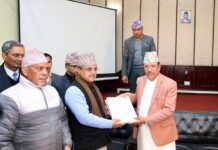 देउवा पक्षले बुझायो निर्वाचन आयोगमा आधिकारिताका लागि कागजात