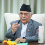 एमाले अध्यक्ष ओली पक्राउ