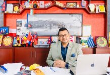 एनआरएनए आईसीसी मध्यपूर्व संयोजकमा रमेश श्रेष्ठ निर्विरोध