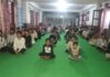 विद्यार्थीलाई उत्प्रेरणाका लागि योग शिविर सञ्चालन