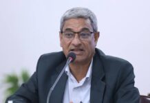 पूर्वगृहमन्त्री रमेश लेखक पक्राउ