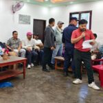 मर्स्याङ्दी बेसी जलविद्युत आयोजनाको सार्वजनिक सुनुवाईमा लफडा, प्रहरी लगाएर सार्वजनिक सुनुवाई गरियो