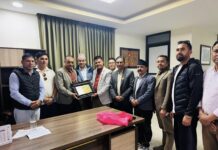 कांग्रेस सभापति गगनकुमार थापालाई सम्मान