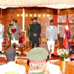 नवनियुक्त श्रममन्त्री र उद्योगमन्त्रीले लिए शपथ