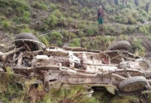 रोल्पा दुर्घटनामा २० जनाको मृत्यु