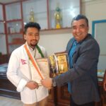 इन्टरनेशनल नेप्लिज सेफ सोसाइटीका केन्द्रीय महासचिव सम्मानित
