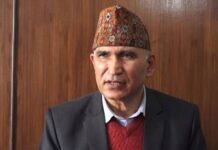 एमाले उपाध्यक्ष विष्णु पौडेल पक्राउ
