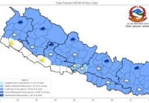 मनसुनको प्रभाव सीमित, तराईका केही क्षेत्रमा तातो हावा चल्ने पूर्वानुमान