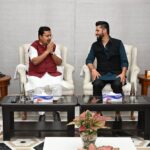रास्वपा सभापति लामिछाने र भाजपा अध्यक्ष नवीनबीच भेटवार्ता