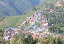 पर्यटक लोभ्याउने लमजुङको श्रीमञ्ज्याङ लामागाउँ