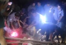 लमजुङको मध्यनेपालमा पहिरोमा परेर दुईजनाको मृत्यु